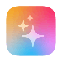 an app icon with stars on it
