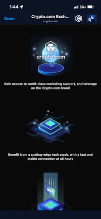 a screenshot of the crypt com earth app