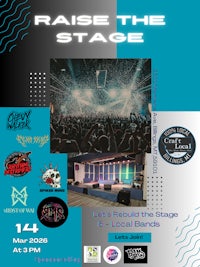 a poster for raise the stage