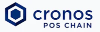 the logo for cronos pos chain