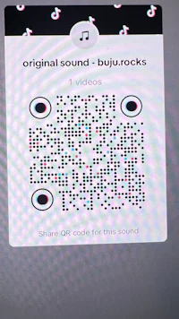 a qr code is displayed on a computer screen
