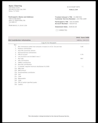 a document with a black background and a white background