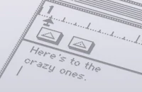 here's to the crazy ones