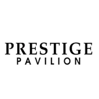 the prestige pavilion logo on a white background