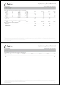 a sample of a bank account statement