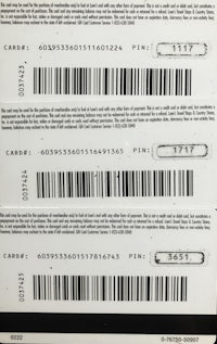a group of bar codes on a black background