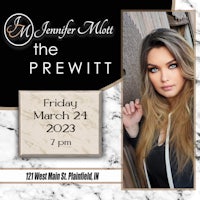 a flyer for a hair and makeup event with a picture of a woman