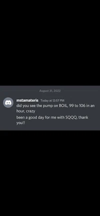 a screenshot of a message on a black screen