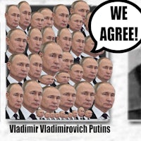we agree vladimir vladimirovich putin