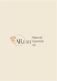 a logo for arsei natural essential oil