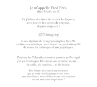 a flyer with the words fred frederic ii