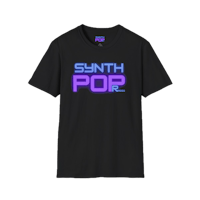 Synthpop Radio t-shirt, front