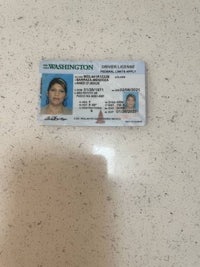 Washington State Driver License 