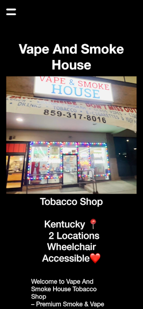 Vape & SmokeHouse Tobacco Shop