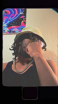 a man standing in a living room