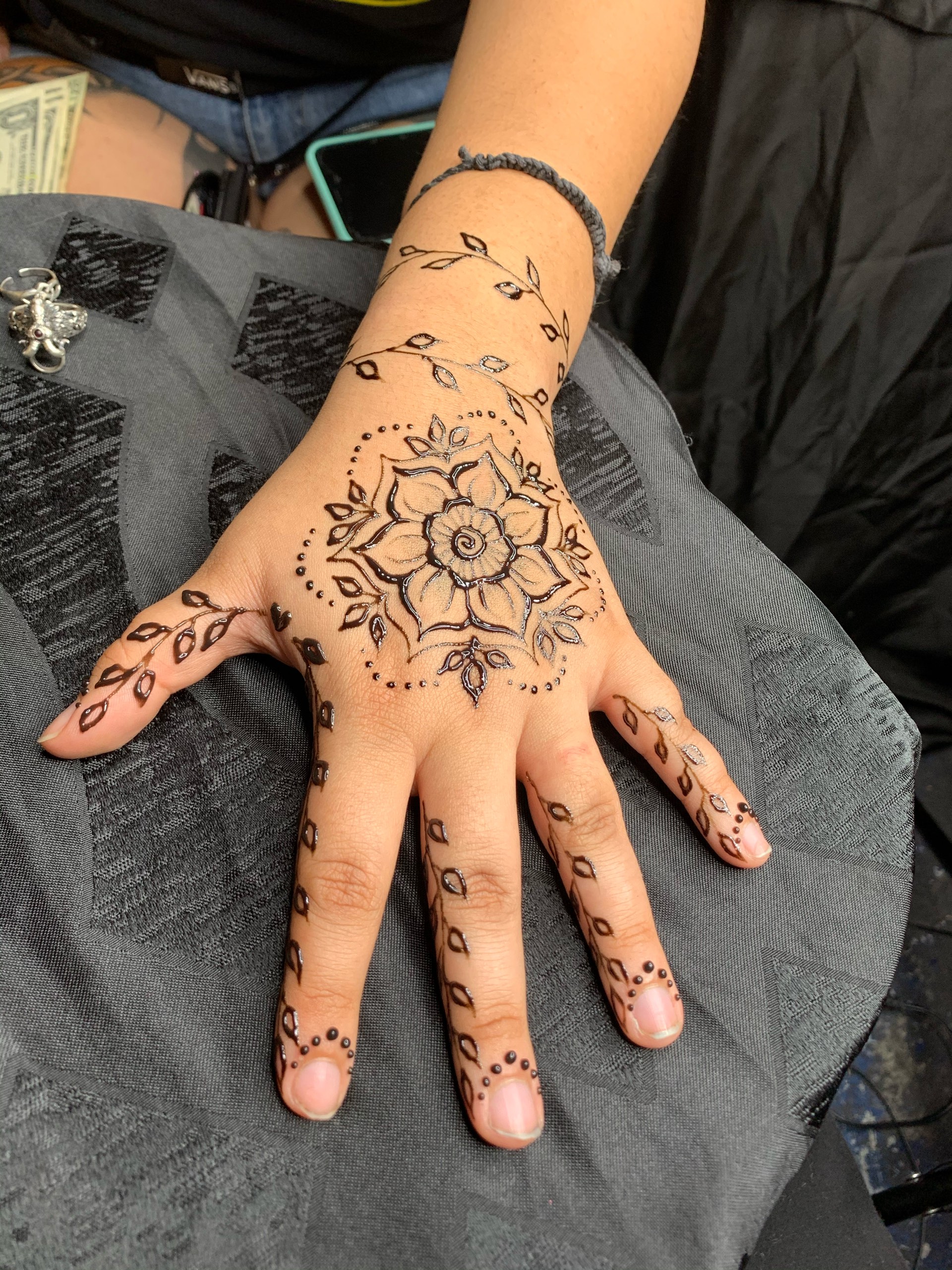 how much should i charge for henna tattoos