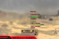 a screenshot of the menu in a video game