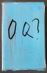 a blue box with a question mark on it