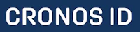 cronos id logo on a blue background