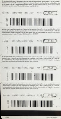 a picture of a barcode on a black background