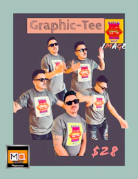 a graphic t - shirt with the words graphic tee