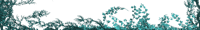 a black and blue image of a tree with green leaves