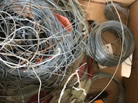 a box of wires and wires in a box