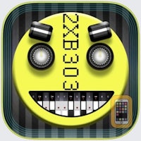 a yellow icon with a smiley face and a remote control