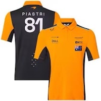 a polo shirt with the number 81 on it