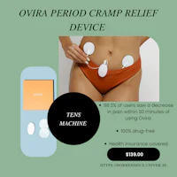 ovra period cramp relief device