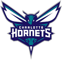 the logo for the charlotte hornets