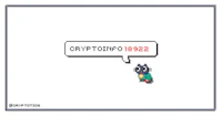 a picture of a cat with a message that says crypto