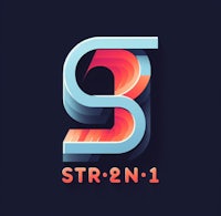 strn - 1 logo design