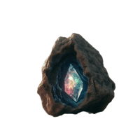 an image of a rock with a diamond in it