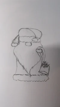 Skizze Weohnachtskarte