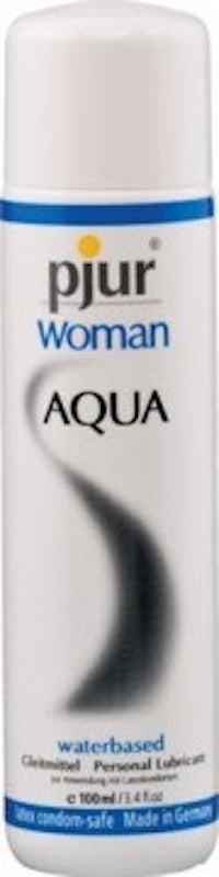 a bottle of pjur woman aqua