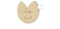 a cartoon of a bunny with a smile on his face