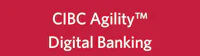 cibc agility digital banking logo on a red background