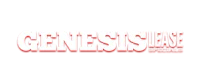genesis lease specials logo on a black background