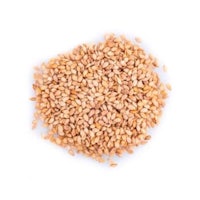 a pile of seeds on a white background