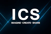 ics imagine create share logo