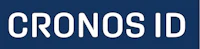 cronos id logo on a blue background