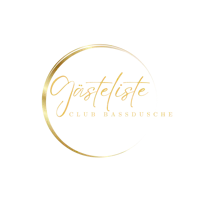 a gold logo with the words gäste club bassesche