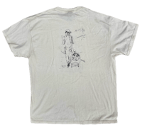 bleach dye one of one screen printed 