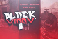 the main menu for black widow ii