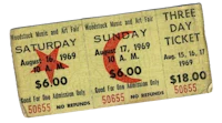 a ticket for a three day event