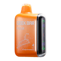 the geek bar pulse is shown on a white background