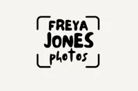 the logo for freya jones photos