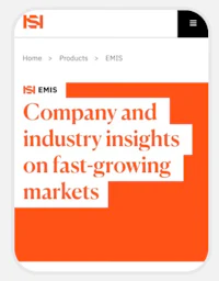 company and industry insights on fast growing markets