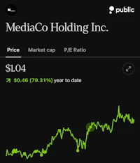 mediaco holding inc - screenshot